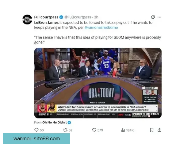 41岁勒布朗差1篮板创三双纪录却遭争议判罚 湖媒怒批裁判判决荒谬